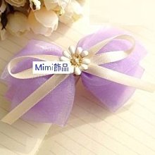 ☆Mimi飾品☆ 浪漫典雅 ＊典雅紫色珍珠白色花朵葉子水鑽＊別針/胸針＊ 歷史價格詳細信息