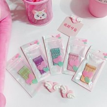 韓國髮飾 GRAIN DE BEAUTE 素面黑 素面蝴蝶結髮梳 髮叉 髮插 歷史價格詳細信息