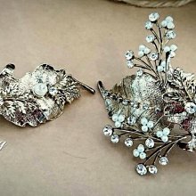 新秘日韓髮圈 布藝 發卡超大蝴蝶結髮夾髮圈後腦勺夾馬尾彈簧髮飾跨境網紅爆款髮圈 頭飾  【B-6588】藍白花花公主髮夾 歷史價格詳細信息