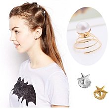 星月珍珠髮夾 台灣出貨 月亮魚尾珍珠水鑽 東大門氣質髮飾 復古髮夾劉海夾 ss1169 側邊夾 歷史價格詳細信息