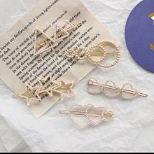 金屬髮夾 瀏海夾 邊夾 氣質珍珠小抓夾髮夾????女王要美麗???? 歷史價格詳細信息