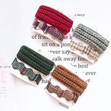 【PEACE33】正韓國空運進口。Renachris髮飾飾品 聖誕流蘇手工毛線拼色款 大別針/胸針。現+預 歷史價格詳細信息