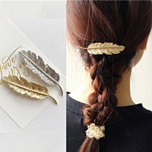 金屬羽毛髮圈 月桂葉髮圈氣質流行款 銀色浪漫神秘風 流行韓飾 歐美 個性 學生小資族 歷史價格詳細信息
