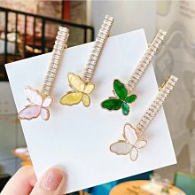 現貨-彩色鑲鑽 蝴蝶 愛心 肌理紋路 項鍊【951035】 歷史價格詳細信息