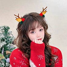 聖誕節 鹿角髮圈 (棕色 帶耳) 鹿角髮夾 麋鹿髮箍 麋鹿 麋鹿角 麋鹿 髮箍 頭飾【A55000301】塔克玩具 歷史價格詳細信息