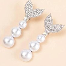 全新。現貨。珍珠緞帶髮圈。紅色。渲染藍紫。渲染黃 歷史價格詳細信息