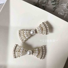 韓國水鑽蝴蝶結髮夾,鑲鑽水晶花朵髮飾,馬尾裝飾頭飾 歷史價格詳細信息