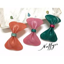 Naffyss✿ 韓版時尚小物繽紛俏皮斑馬紋水鑽點綴蝴蝶結髮夾/壓夾 ob嚴選 mavis a-so-bi bai 彼兔 歷史價格詳細信息