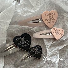 凱旋門BB裌法式複古PU皮質發裌2024新款字母發卡高級感側邊裌發飾 歷史價格詳細信息