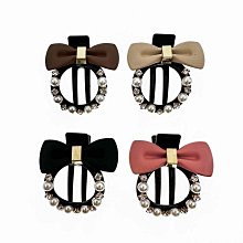 韓國水鑽蝴蝶結髮夾,鑲鑽水晶花朵髮飾,馬尾裝飾頭飾 歷史價格詳細信息