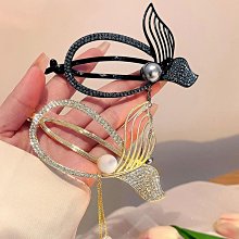 流蘇盤發抓夾 高端氣質發卡 仙氣後腦勺髮夾 女夏季大號鯊魚夾子　　滿299發貨!!! 歷史價格詳細信息