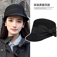 羊毛呢帽子女士秋冬新款顯臉小禮帽赫本風法式優雅復古漁夫帽盆帽 歷史價格詳細信息