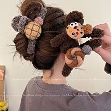 美拉德秋冬植絨珍珠抓夾女2023新款後腦勺鯊魚夾高級感發夾子頭飾 歷史價格詳細信息