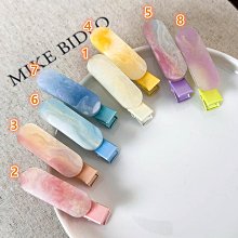 髮夾 橢圓髮夾 皮雕飾品 傳統髮夾 懷舊物品 復古風 一對 歷史價格詳細信息