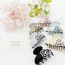 韓國 山茶花 三色 鯊魚夾 髮夾 髮飾 歷史價格詳細信息
