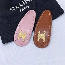 凱旋門BB裌法式複古PU皮質發裌2024新款字母發卡高級感側邊裌發飾 歷史價格詳細信息