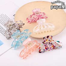 棋盤格抓夾女2023新款大號頭髮抓鯊魚夾髮夾夾子髮夾後腦勺高級感 歷史價格詳細信息