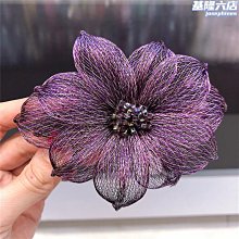 髮夾女韓國後腦勺頂夾彩色大號花朵彈簧夾成人女時尚氣質發卡髮飾 歷史價格詳細信息