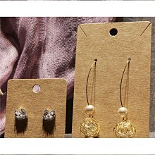 耳釘卡紙新款白色彎鉤卡簡約時尚4孔耳環耳墜掛卡飾品展示pvc 歷史價格詳細信息