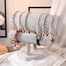 新品絨布手表枕頭手鐲手鏈固定枕表盒收納手表盒配件便攜式收納盒表枕手錶盒 歷史價格詳細信息