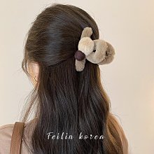 美拉德秋冬植絨珍珠抓夾女2023新款後腦勺鯊魚夾高級感發夾子頭飾 歷史價格詳細信息