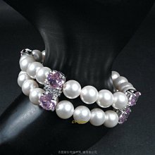 珍珠林~限量商品~最高級雙串式珍珠手鍊.天然硨磲貝珍珠設計師作品#003 歷史價格詳細信息