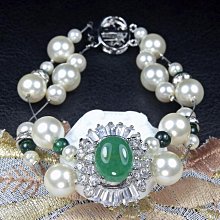 珍珠林~雙面雕騰雲帶財虬龍玉珮(璧)~A貨緬甸翠玉 #025 歷史價格詳細信息