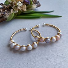 【YYC Jewelry】淡水珍珠 極光 圓珠 手鏈 水晶手鏈 #P27 紫粉色(隨機發貨) 歷史價格詳細信息