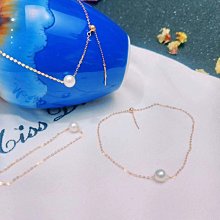 18K 天然珍珠項鍊 黃K金 白K金 墜鍊 歷史價格詳細信息