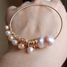 天然異形巴洛克紫珍珠戒指女小眾設計時尚個性獨特開口樹葉手飾 歷史價格詳細信息