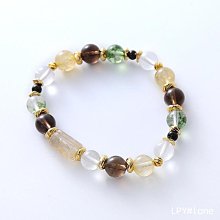 ~QJ~新款貓眼石手鏈韓國時尚個性氣質時尚灰月光水晶串珠手串 歷史價格詳細信息