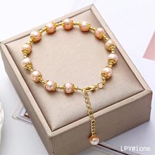 ~QI~天然淡水珍珠編織花式手鏈女夏墜金屬吊墜復古高級感氣質小眾設計 歷史價格詳細信息