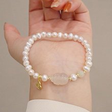 天然淡水珍珠手鏈 米奇朱砂 算盤珠 歷史價格詳細信息