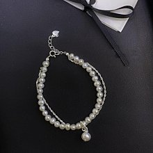 天然珍珠 裸珠 雙洞 配件 diy 串珠 金工 手創 原創 蠟雕 耳環 手鍊 項鍊 no.869 歷史價格詳細信息