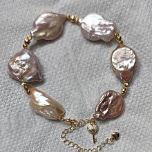 天然淡水珍珠巴洛克套裝項鍊吊墜戒指耳釘高級感飾品 歷史價格詳細信息