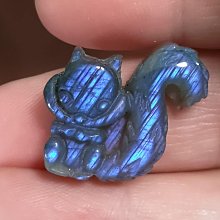 拉長石 原礦 雕刻 龍 鼠 子辰佩 強 藍綠 彩色 暈光 (有打v孔)~可以當 擺件 望子成龍 暈光好~福利 精品 歷史價格詳細信息