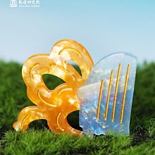 新款抓夾輕奢優雅花朵髮飾後腦勺盤發發夾鯊魚夾法式金屬髮卡 歷史價格詳細信息