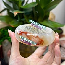 櫻花瑪瑙 寬版手鐲 內徑圈口57.7mm 寬23.6mm 厚度8.7mm 冰灰紫底 意境氣質款 歷史價格詳細信息