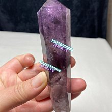 #水晶235#天然紫水晶原礦打磨水晶權仗，所見即所得，尺寸約2.9*11.6cm重約127 水晶 擺件 文玩 二手【紫竹齋】1110 價格比較,價格查詢,歷史價格詳細信息
