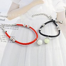 夜光石手鏈發光夜明珠男女佛珠串學生情侶禮物圓珠首飾水晶飾品EE百貨  露天拍賣 歷史價格詳細信息