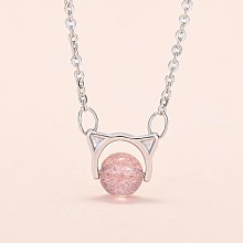 【可可小店】項鏈 吊墜 女款 交換禮物 項鏈女  正品999桃花項鏈女純銀2024年新款百搭小眾配飾生日禮物送女朋友 歷史價格詳細信息