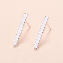 長條耳環圓臉顯瘦女韓版個性幾何長方體耳釘網紅飾品 價格比較,價格查詢,歷史價格詳細信息