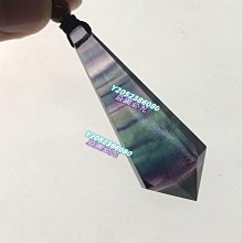 天然螢石靈擺吊墜 尺寸5厘米， 29.9 編號62804 天然材質存在紋裂、棉絮礦坑等自然 水晶 擺件 文玩 二手【紫竹齋】242 歷史價格詳細信息