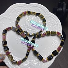 天然碧璽 桶珠手串 珠鏈 手珠 避邪 防災 擋煞 歷史價格詳細信息