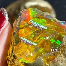 歐泊原石，火彩超級美，重：14.5克 ～ 水晶 擺件 文玩 二手【紫竹齋】231 歷史價格詳細信息