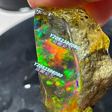 歐泊原石，火彩超級美，重：14.5克 ～ 水晶 擺件 文玩 二手【紫竹齋】231 歷史價格詳細信息