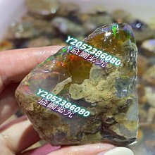 歐泊原石，火彩超級美，重：14.5克 ～ 水晶 擺件 文玩 二手【紫竹齋】231 歷史價格詳細信息