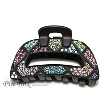 Pin Box 黑色霧面璀璨蝴蝶結 亮晶晶水鑽晶鑽 造型抓夾 髮飾 髮夾C747 法國製進口 ※現貨※ 歷史價格詳細信息