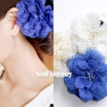 ☆☆☆[現貨]首爾飾集 正韓國製 官網款 閃爍串珠圓形馬尾夾92303-021 歷史價格詳細信息