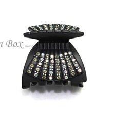 Pin Box 法國設計髮飾 長方波浪紋 個性造型抓夾 好抓量多 HF82661 法國設計*霧面咖底 ※現貨※ 歷史價格詳細信息